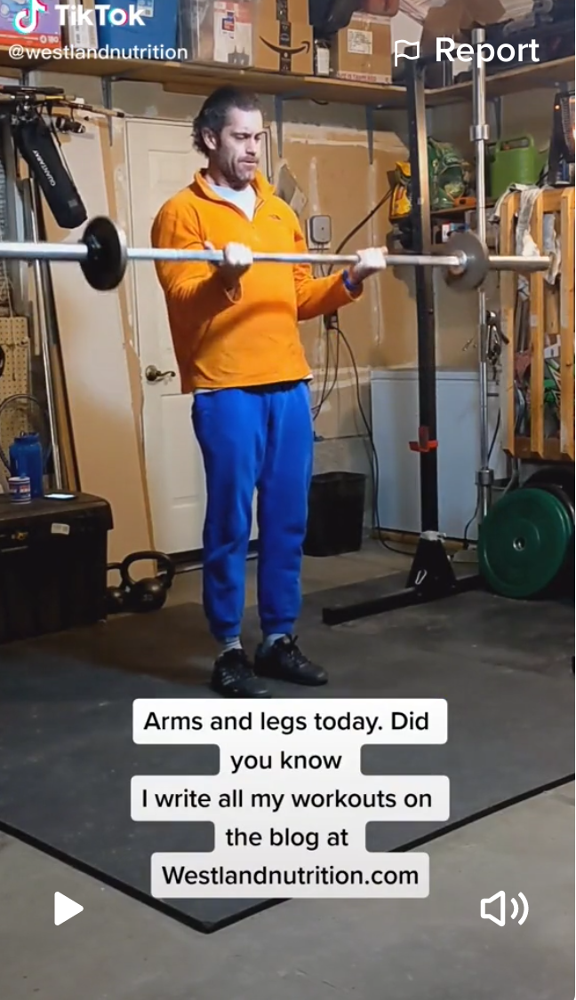 Thursday - Arms and Legs