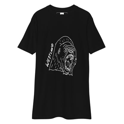 Men’s premium heavyweight tee - Gorilla