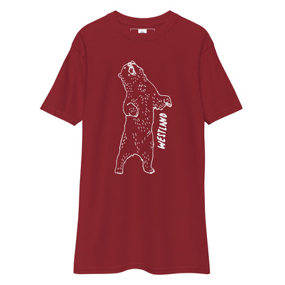 Men’s premium heavyweight tee - Bear