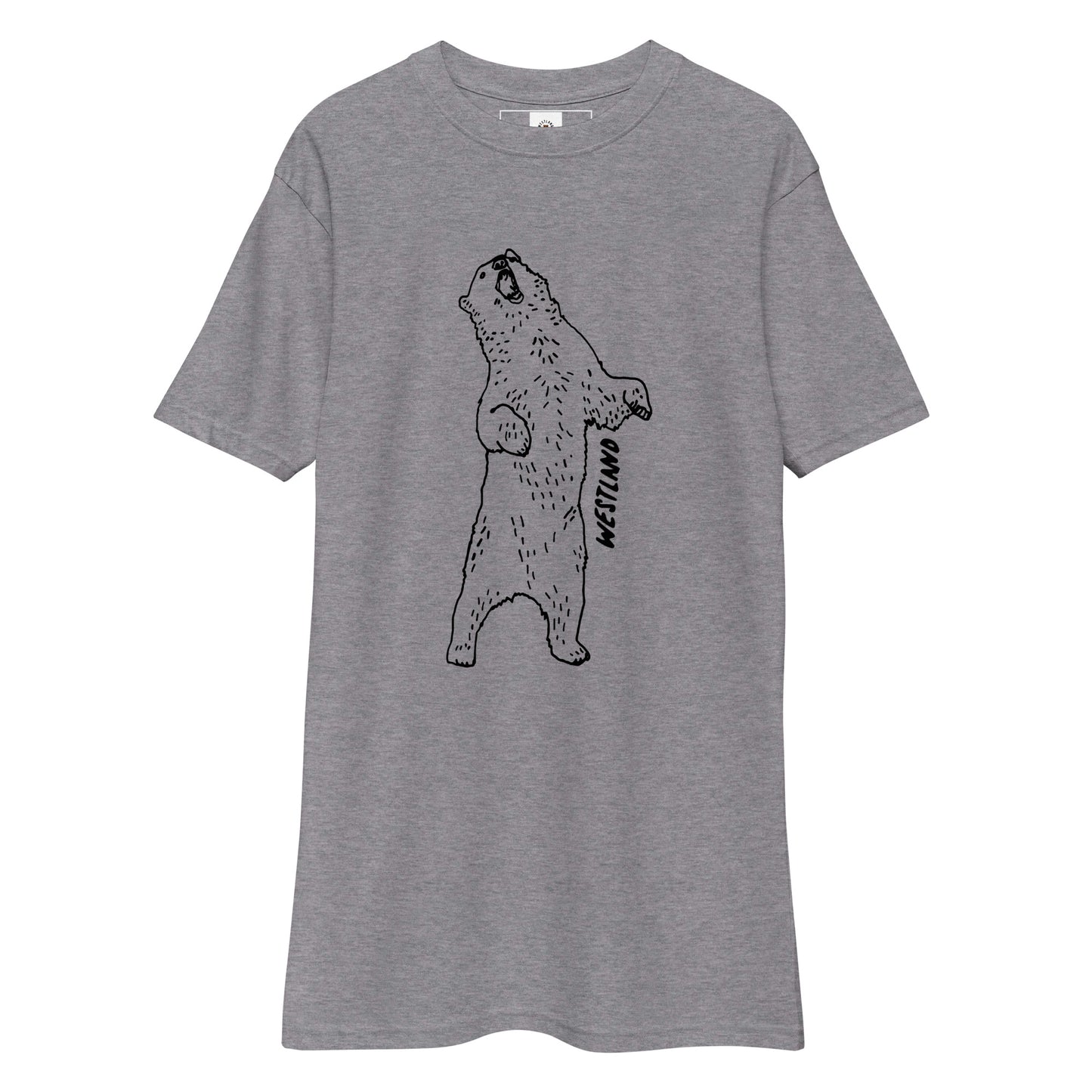 Men’s premium heavyweight tee - Bear