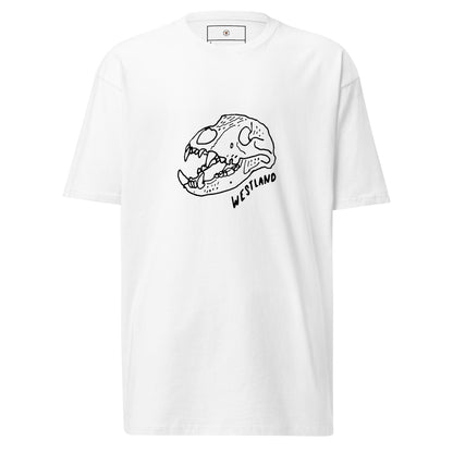 Men’s premium heavyweight tee - Skull