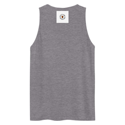 Men’s premium tank top - Embroidered Bear