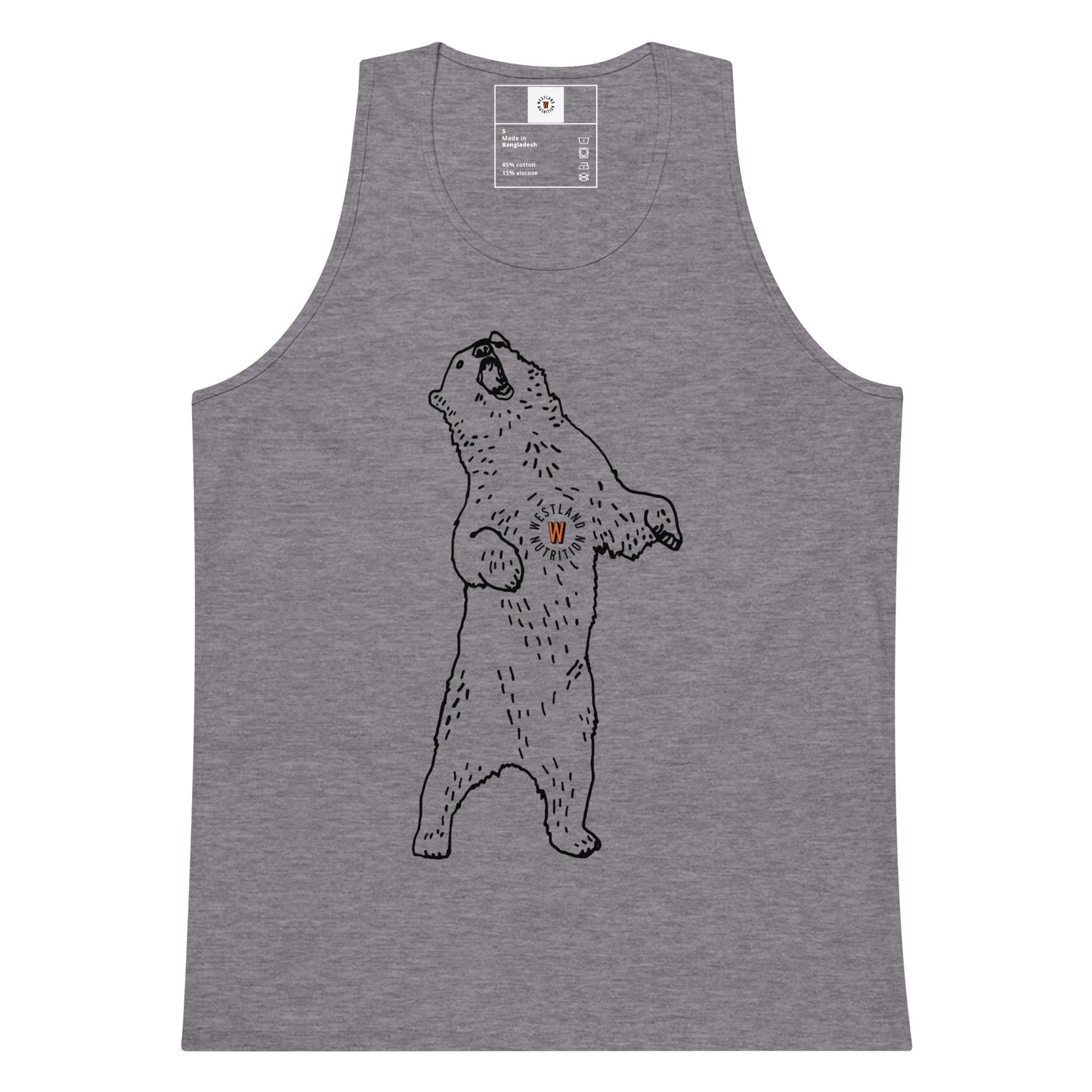 Men’s premium tank top - Westland Bear