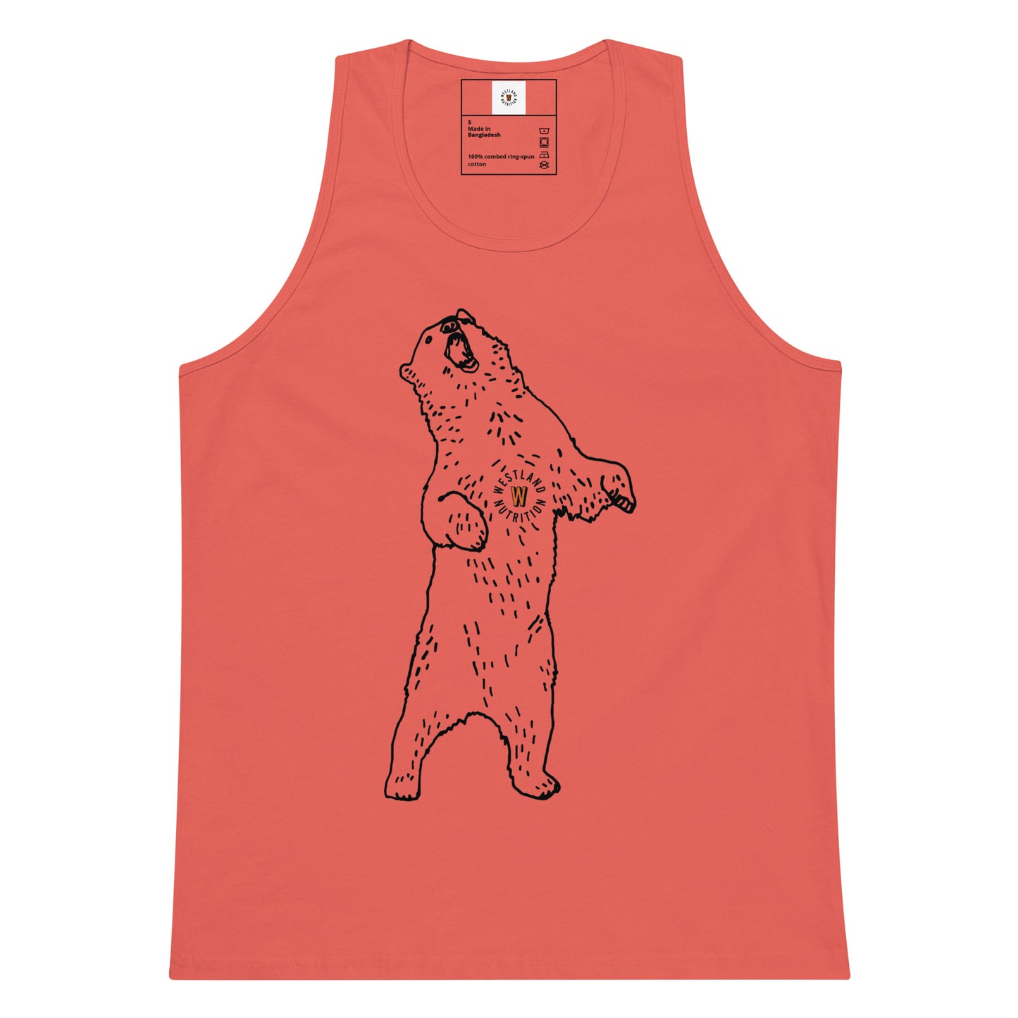 Men’s premium tank top - Westland Bear