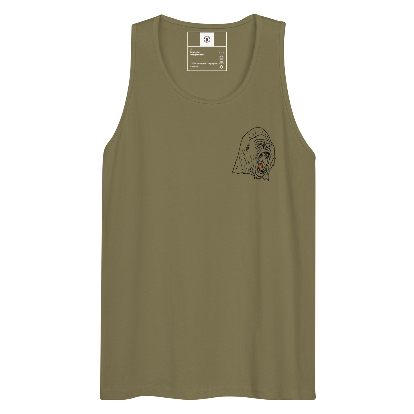 Men’s premium tank top - Gorilla