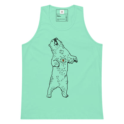 Men’s premium tank top - Westland Bear