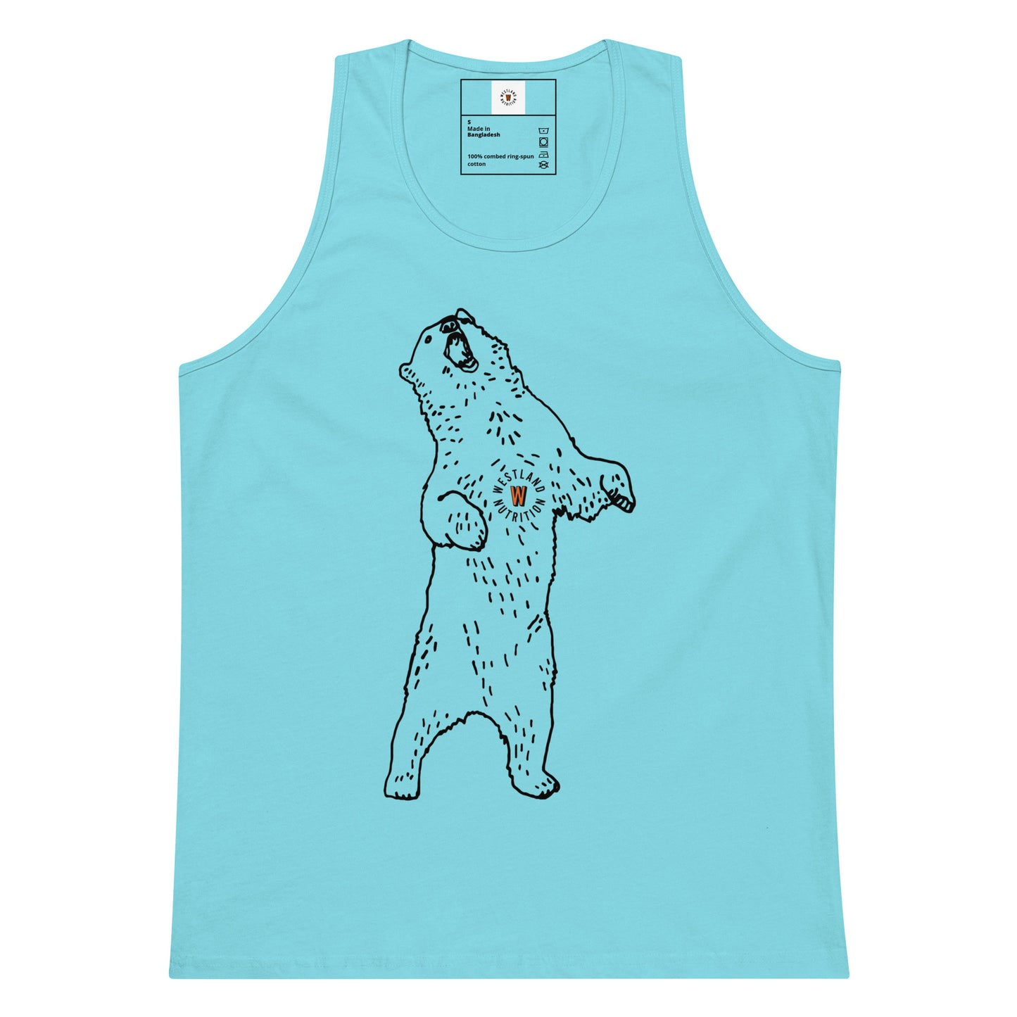 Men’s premium tank top - Westland Bear