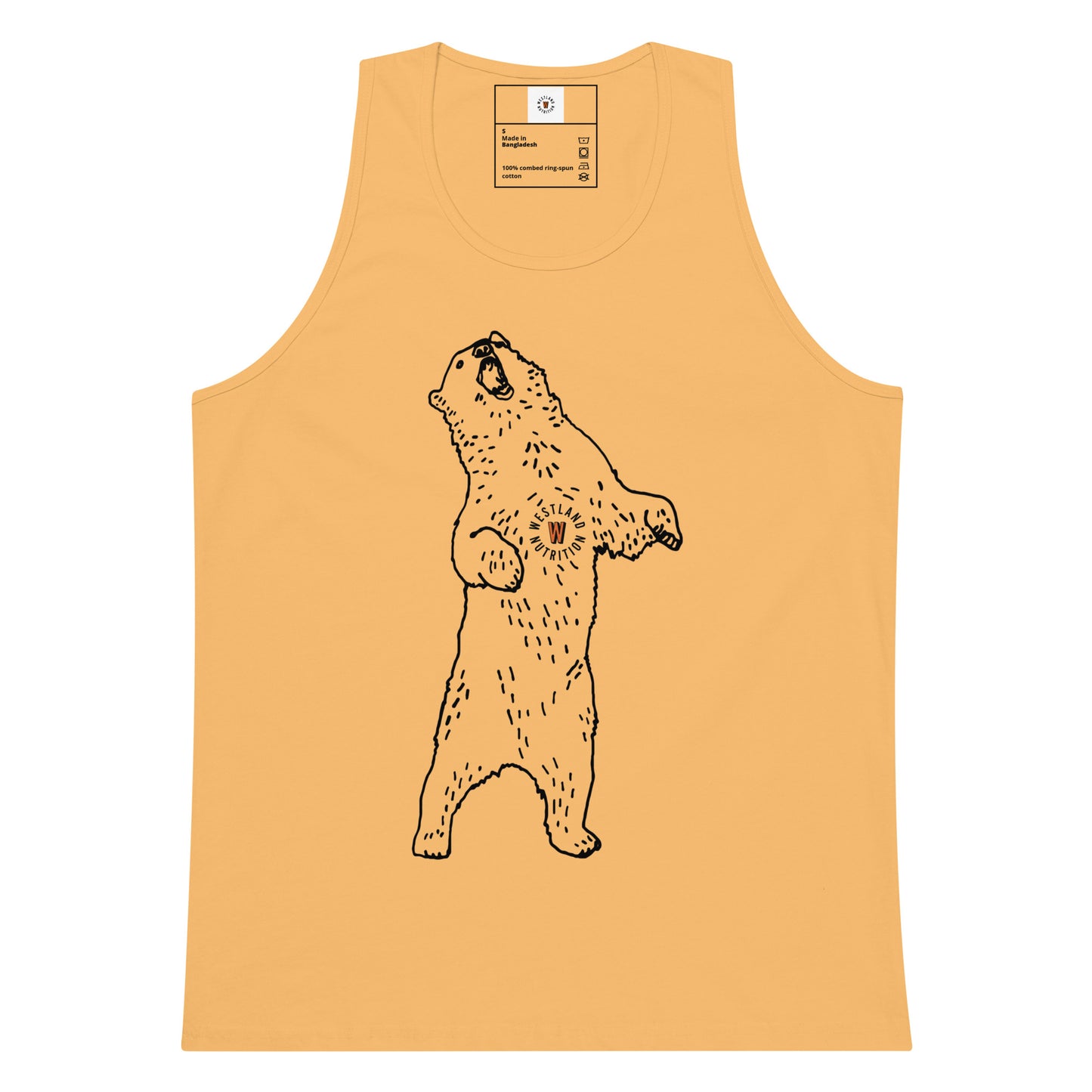 Men’s premium tank top - Westland Bear