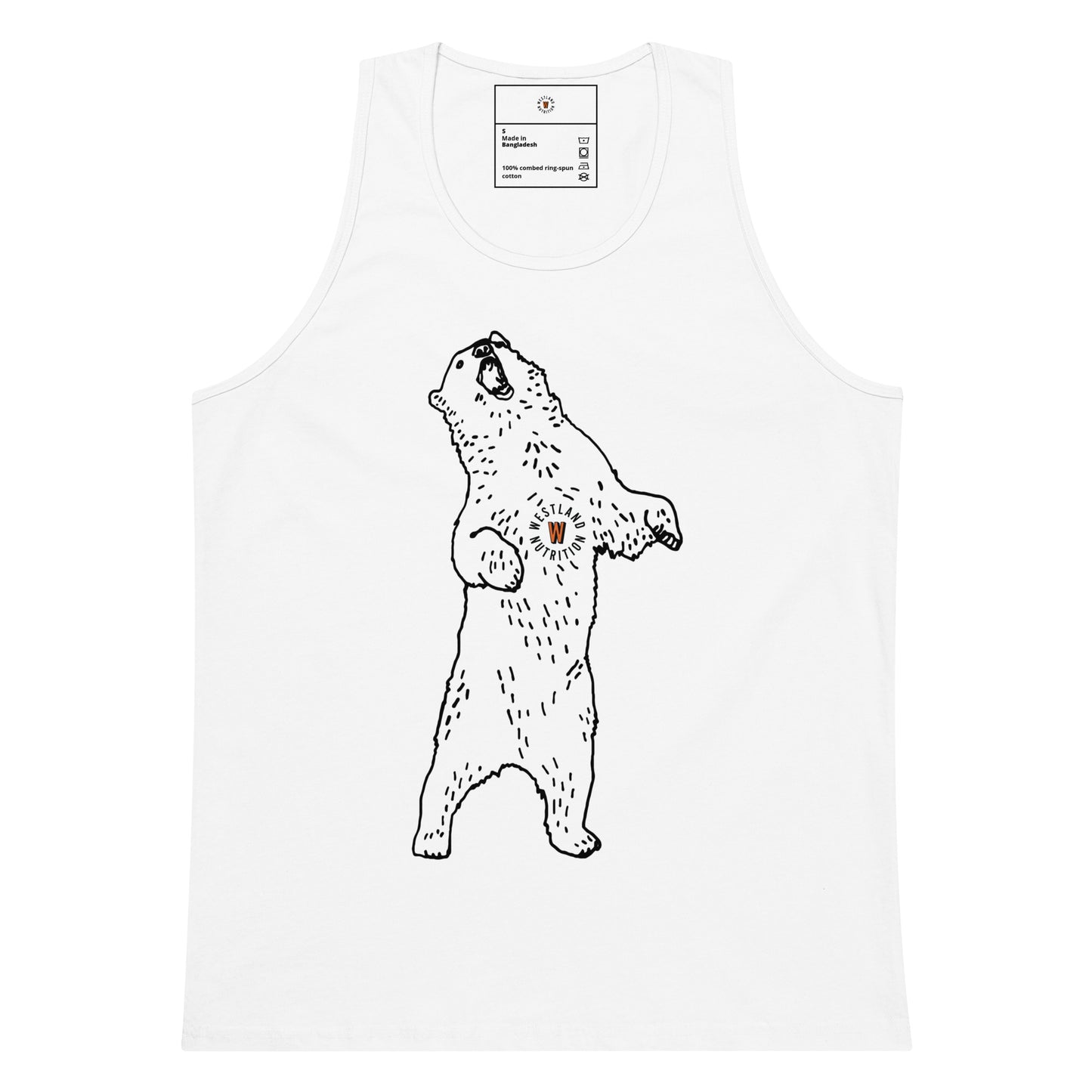 Men’s premium tank top - Westland Bear